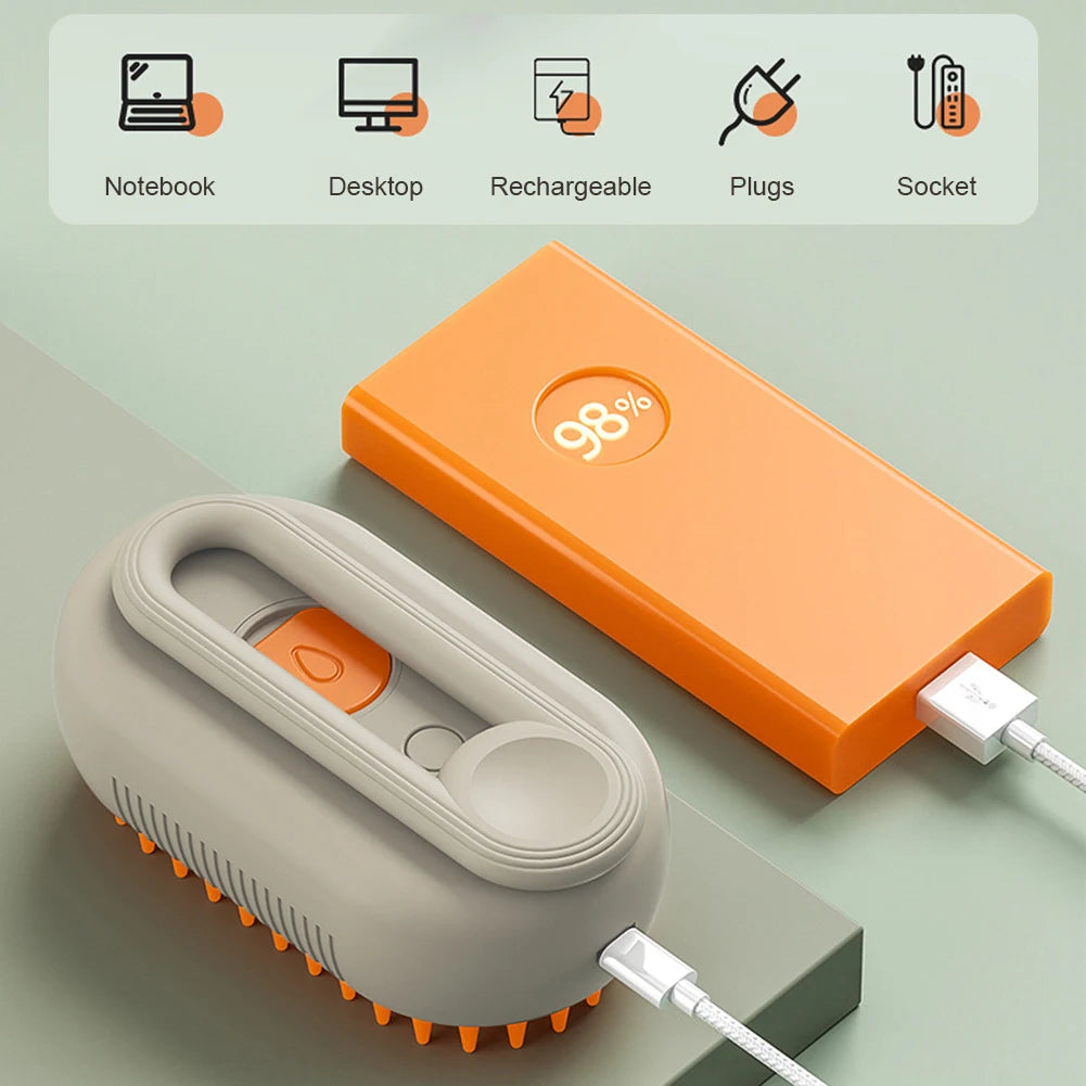 Pet JetFlow Steam Brush