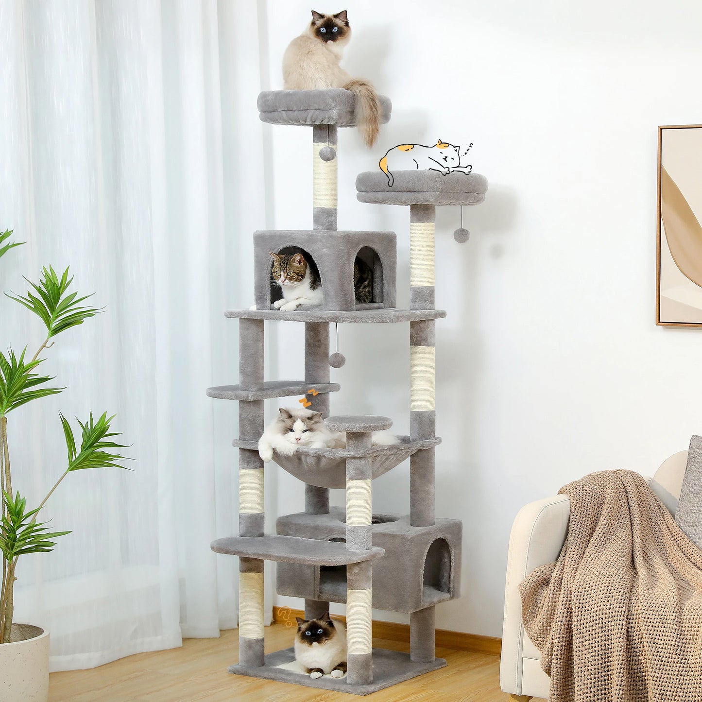 Cat Penthouse apartment