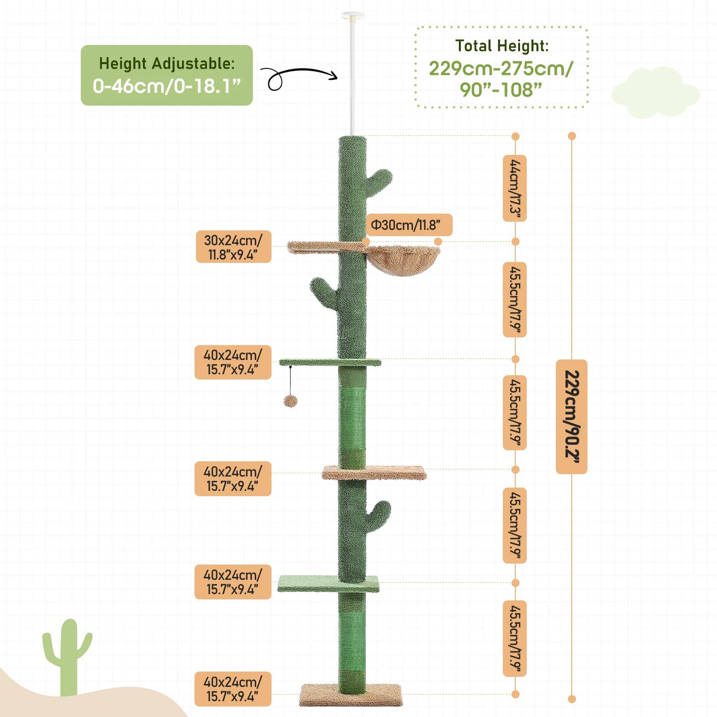 5-Tier CaTus Tower