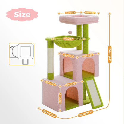 Cat Tree Duplex Condo