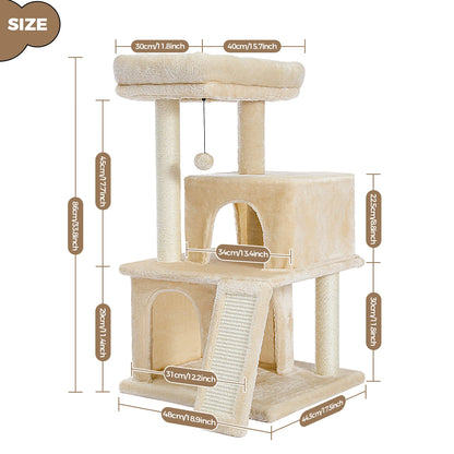 Cat Tree Duplex Condo
